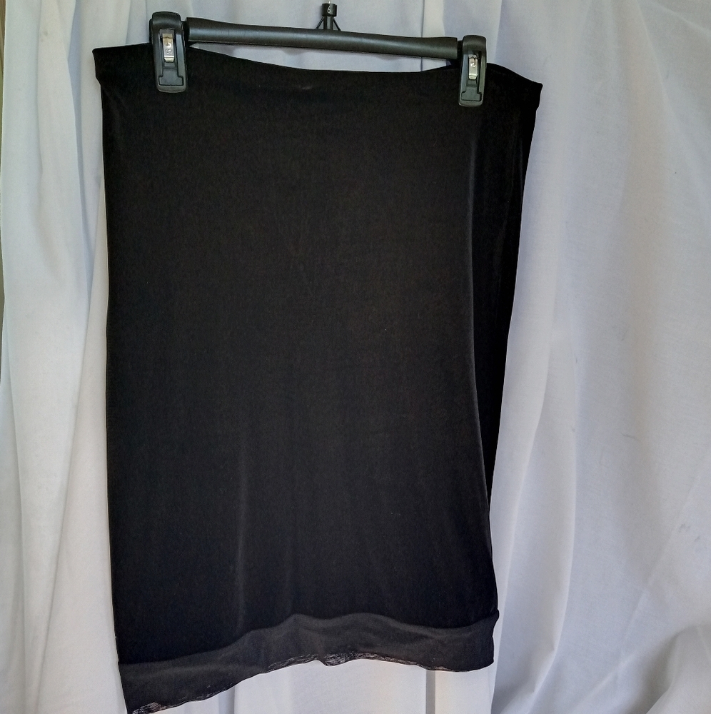 Vintage Ralph‎ Lauren Skirt Womens XS Black Velvet Oversized 90's Y2k Goth